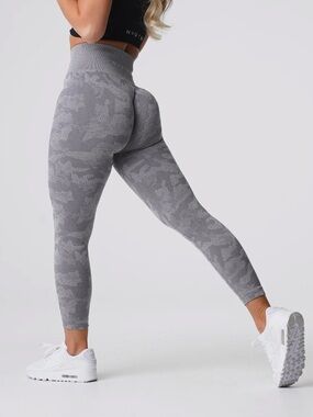 NVGTN Grey Camo Seamless